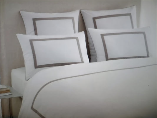 Completo letto in cotone percalle